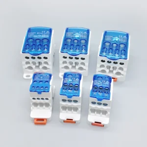 UKK  DIN Rail Distribution Block for Power Wiring