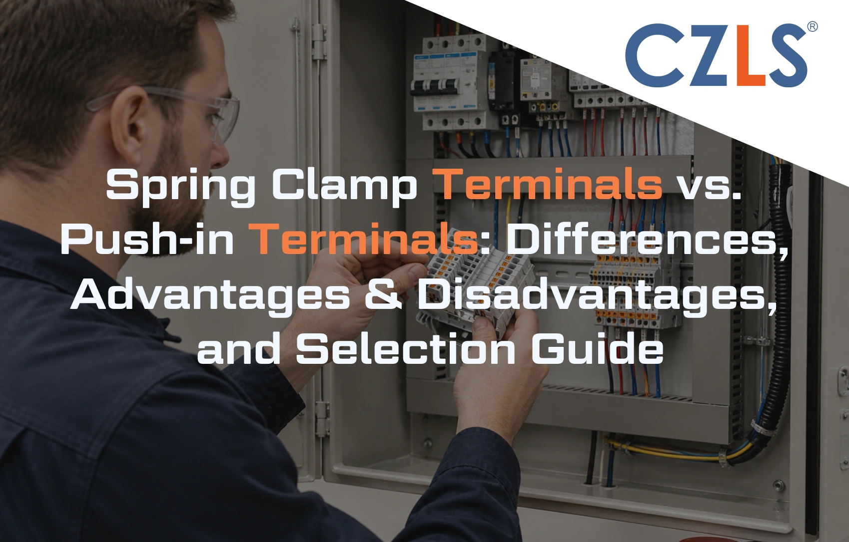 Push Button Spring Terminals Spring Clamp Terminals vs. Push-in Terminals: Differences, Advantages ...